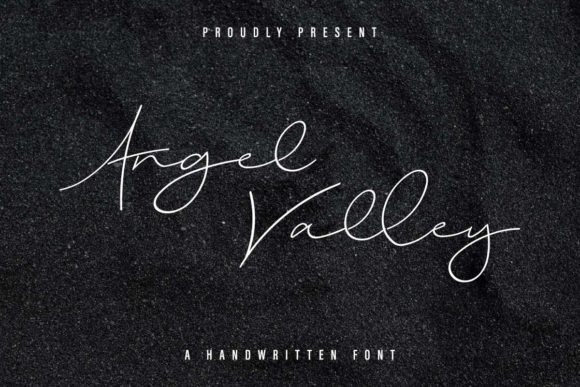 Angel Valley Font: Elegant Script for Digital Marketing