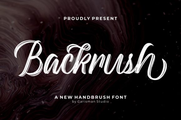 Backrush: A Handwritten Font for Editorial Design