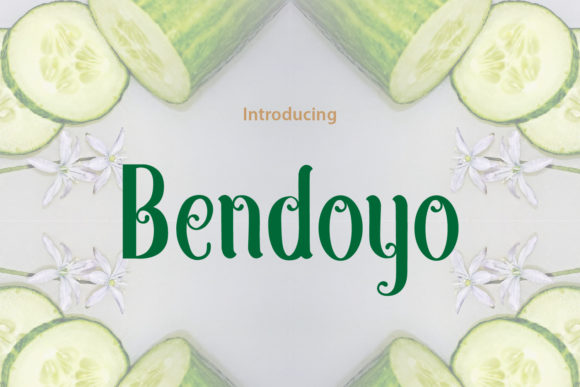 Bendoyo: A Stylish Font for Every Context