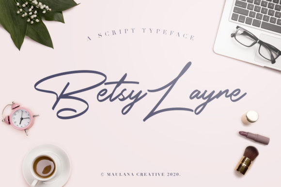 Betsy Layne Font: Elegant Script for Crafters