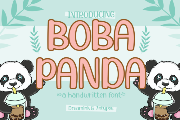Boba Panda Font: Whimsical Web Design