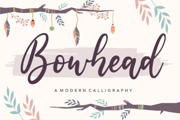 Bowhead: A Handwritten Font for Elegant Design