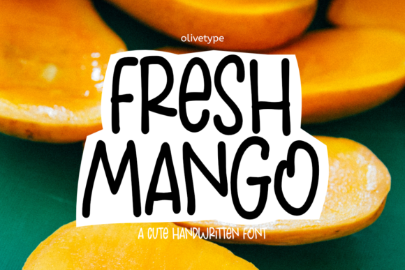 Fresh Mango Font for Web Design