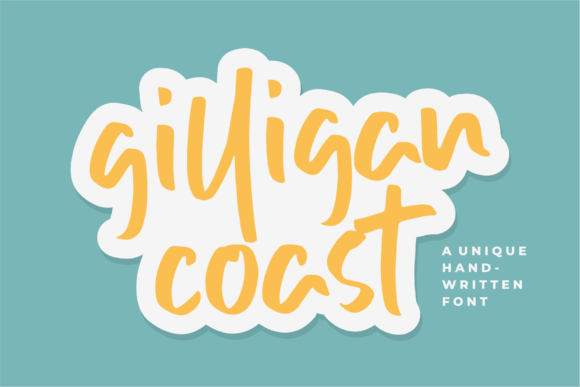 Gilligan Coast: A Script Font for Real Projects