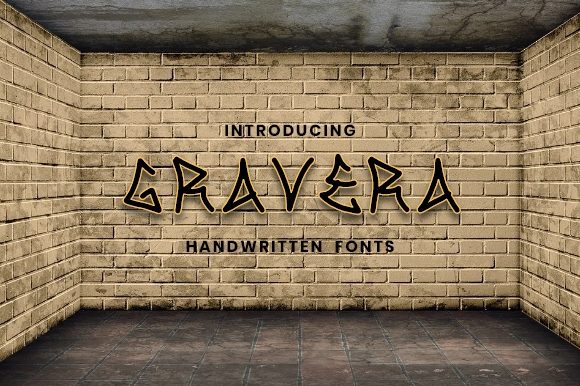 Gravera: A Handwritten Font for Web Design