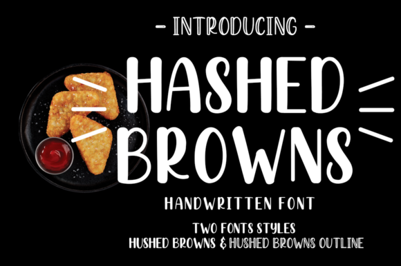 Hashed Browns Font: Handwritten Elegance