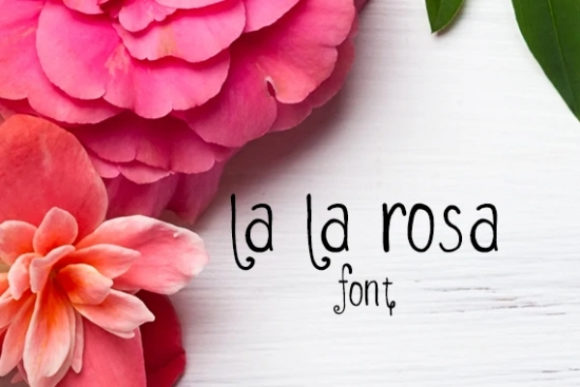 LaLaRosa Font Review
