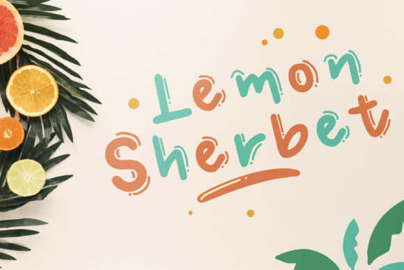 Lemon Sherbet: A Fun Font for Creative Projects