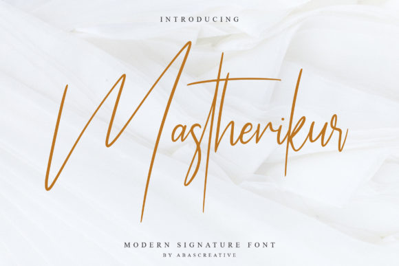 Mastherikur: A Stylish Font for Business