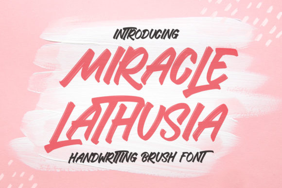 Miracle Lathusia Font for Web Design