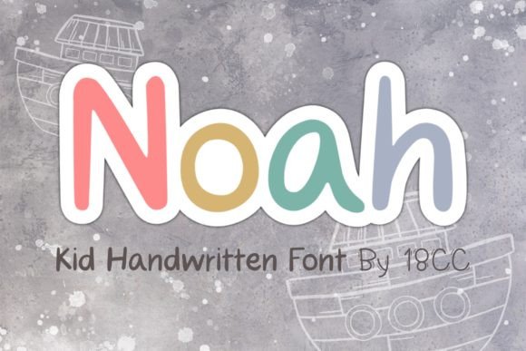 Noah: A Friendly Handwritten Font
