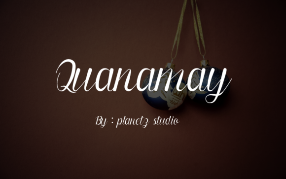 Quanamay: A Handwritten Font for Creative Projects