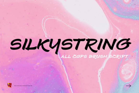 Silkystring: A Beautiful Script Font