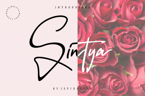 Sintya: Elegant Handwritten Font