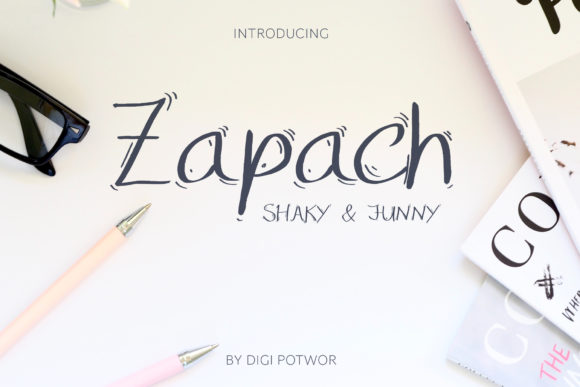 Zapach: A Handwritten Font for Creative Expression